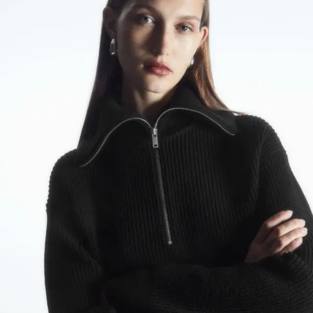 COS 1/2 Zip Sweater